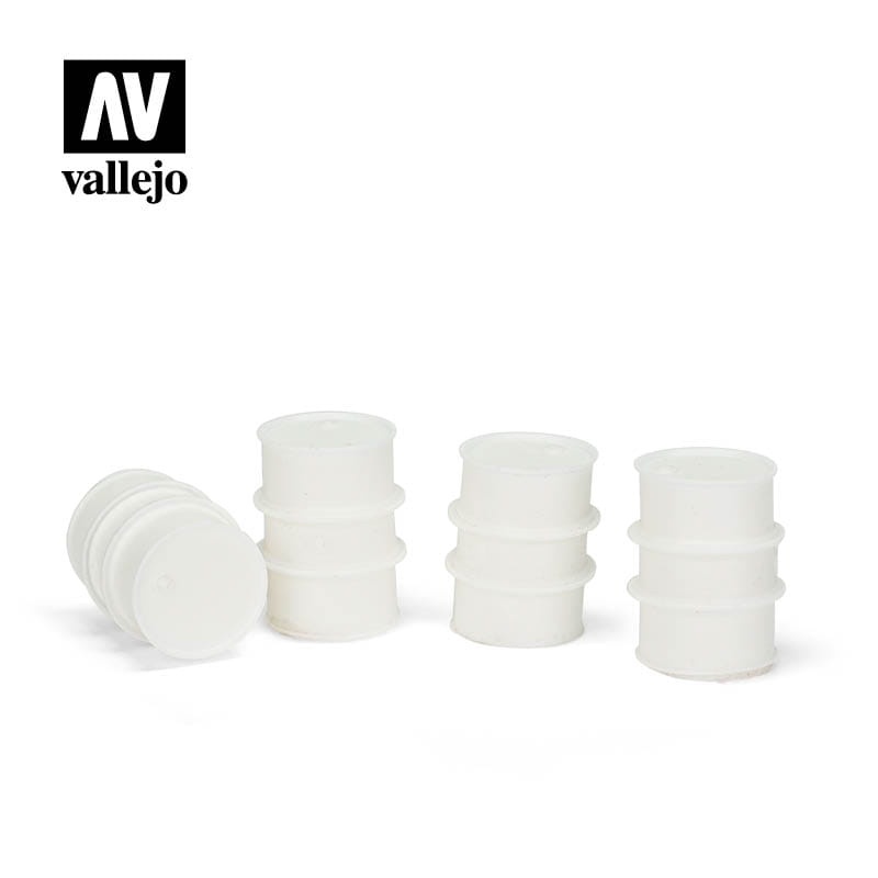Zdjęcie dodatkowe produktu Civilian Fuel Drums 1:35 Vallejo SC203