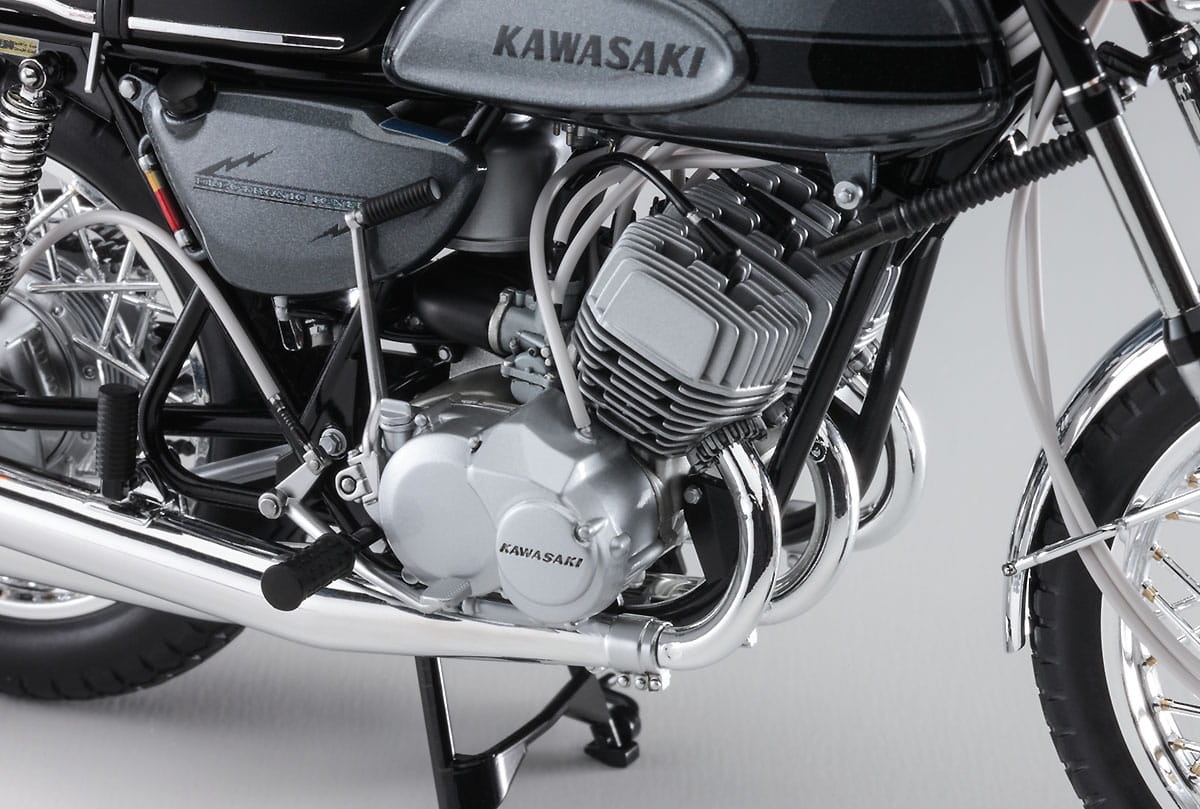 Zdjęcie dodatkowe produktu Kawasaki 500-SS/MACH III (H1) 1:12 Hasegawa BK10