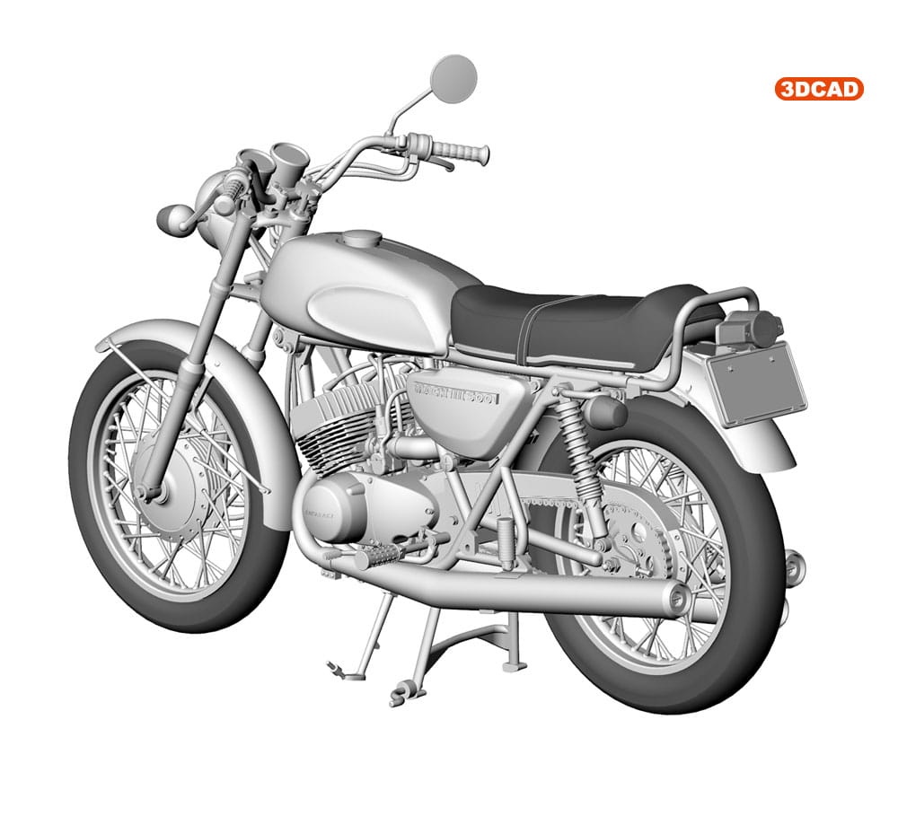 Zdjęcie dodatkowe produktu Kawasaki 500-SS/MACH III (H1) 1:12 Hasegawa BK10