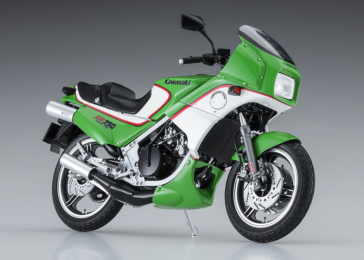 Zdjęcie dodatkowe produktu Kawasaki KR250 (KR250A) 1:12 Hasegawa BK12