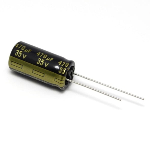 470µF FM series 35V capacitor