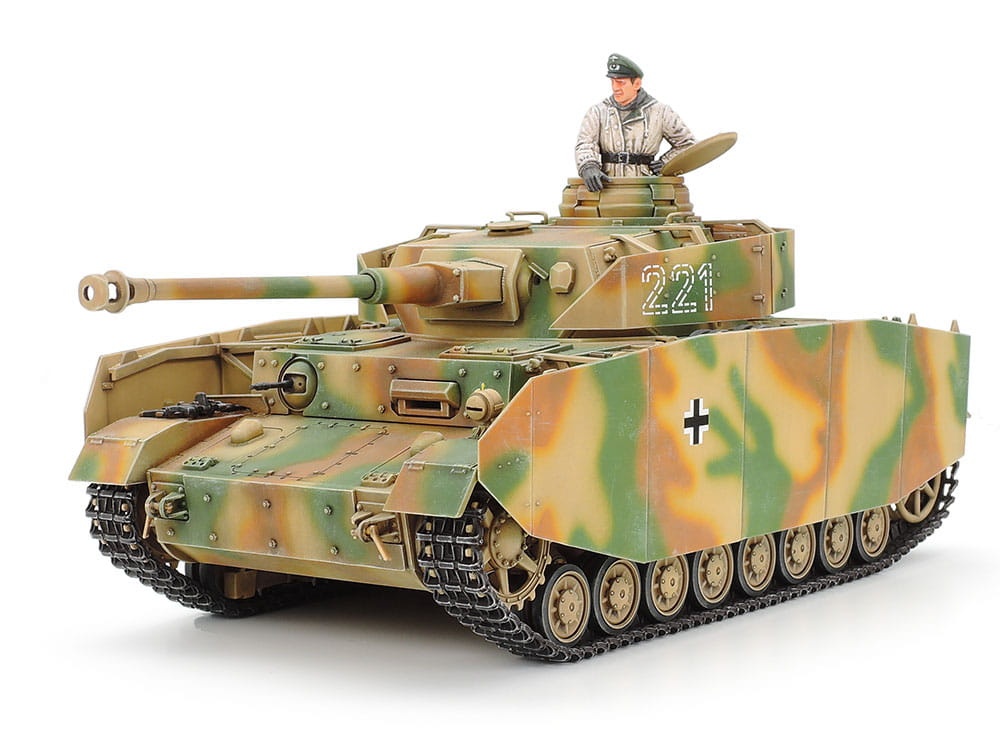 Zdjęcie główne produktu Pz.Kpfw. IV Ausf.H Early Version 1:35 Tamiya 35209