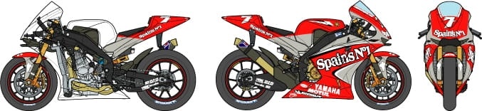Zdjęcie dodatkowe produktu Yamaha YZR-M1 '04 1:12 Tamiya 14100