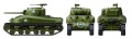 Zdjęcie dodatkowe produktu M4A1 Sherman (US Medium Tank) 1:48 Tamiya 32523