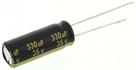 Zdjęcie główne produktu Kondensator 330µF Seria FM 35V
