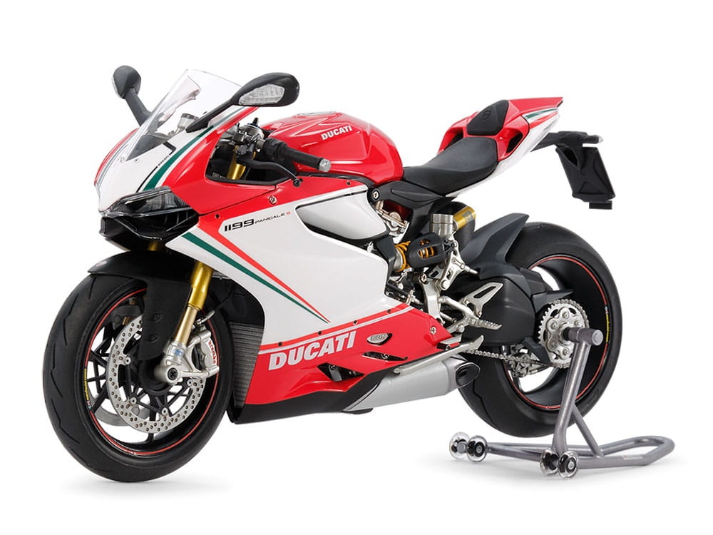 Zdjęcie główne produktu Ducati 1199 Panigale S Tricolore 1:12 Tamiya 14132