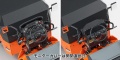 Zdjęcie dodatkowe produktu Hitachi ZC50C-5 Vibratory Combined Roller 1:35 Hasegawa WM02