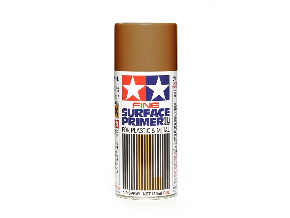 Zdjęcie główne produktu Fine Surface Primer L for Plastic & Metal (Oxide Red) Tamiya 87160