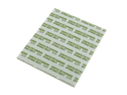 Sanding Sponge 320 (sandpaper) Tamiya 87163 Sanding Sponge Sheet