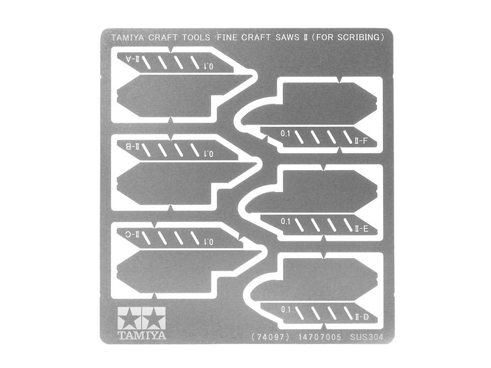 Zdjęcie główne produktu Fine Craft Saws II (for Scribing) Tamiya 74097