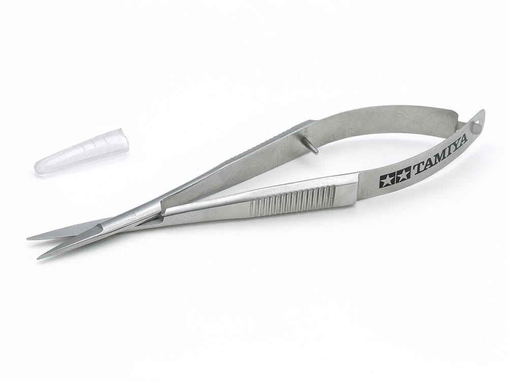 Zdjęcie główne produktu Nożyczki Tamiya 74157 HG Tweezer Grip Scissors