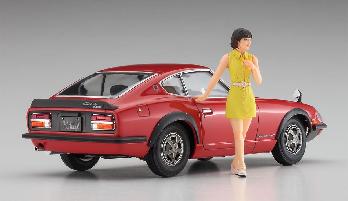 Zdjęcie dodatkowe produktu Nissan Fairlady 240ZG (z figurką) 1:24 Hasegawa SP539