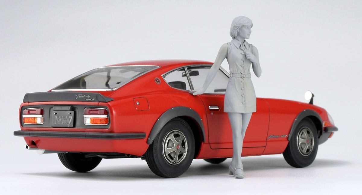 Zdjęcie dodatkowe produktu Nissan Fairlady 240ZG (z figurką) 1:24 Hasegawa SP539