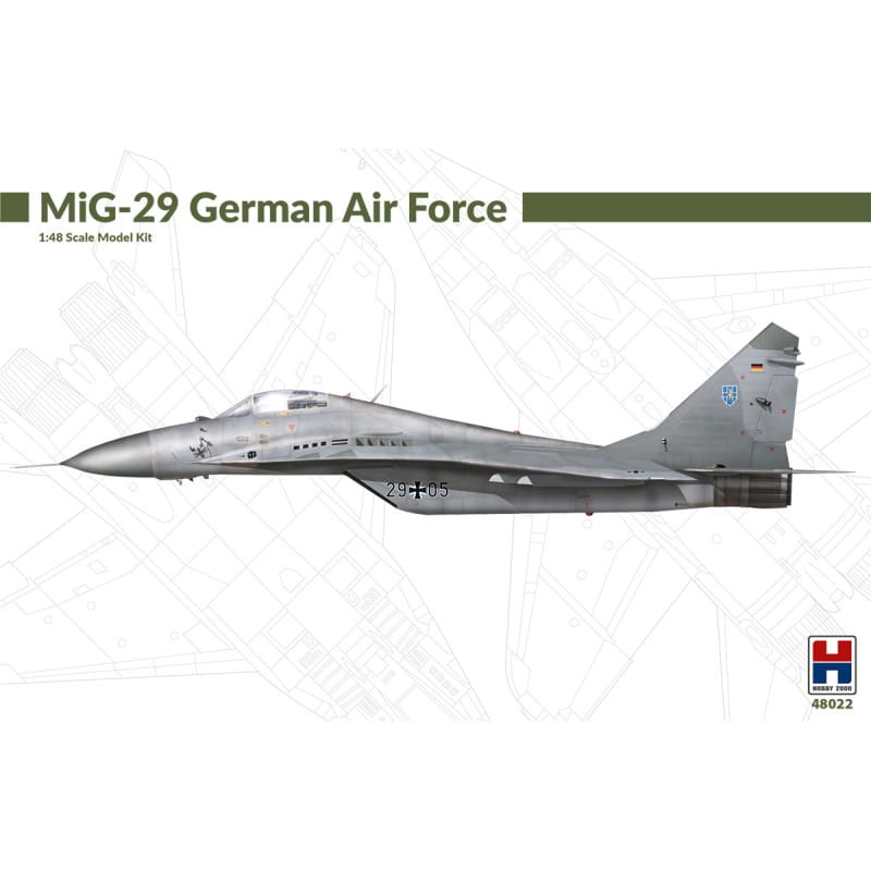 Zdjęcie główne produktu MiG-29 German Air Force 1:48 Hobby 2000 48022
