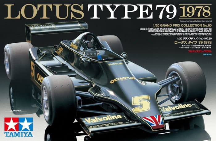 Zdjęcie dodatkowe produktu Lotus Type 79 1978 1:20 Tamiya 20060