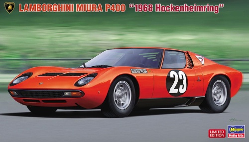 Lamborghini Miura P400 (1968 Hockenheimring) 1:24 Hasegawa 20567