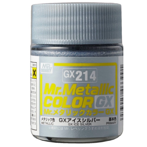 Mr. Hobby GX-214 GX Ice Silver Mr. Metallic Color GX214