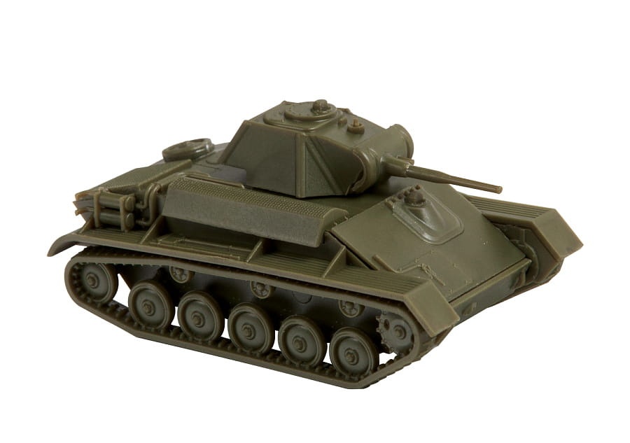 Zdjęcie dodatkowe produktu T-70B Radziecki czołg lekki 1:100 Zvezda 6290