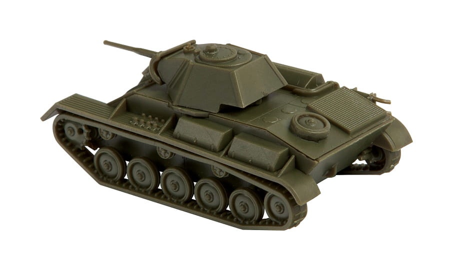 Zdjęcie dodatkowe produktu T-70B Radziecki czołg lekki 1:100 Zvezda 6290