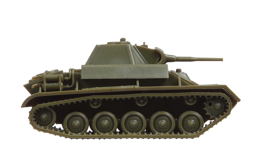 Zdjęcie dodatkowe produktu T-70B Radziecki czołg lekki 1:100 Zvezda 6290