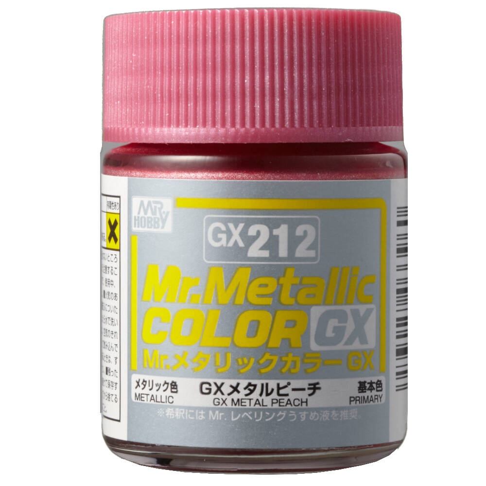 Zdjęcie główne produktu Mr. Hobby GX-212 GX Metal Peach Mr. Metallic Color GX212
