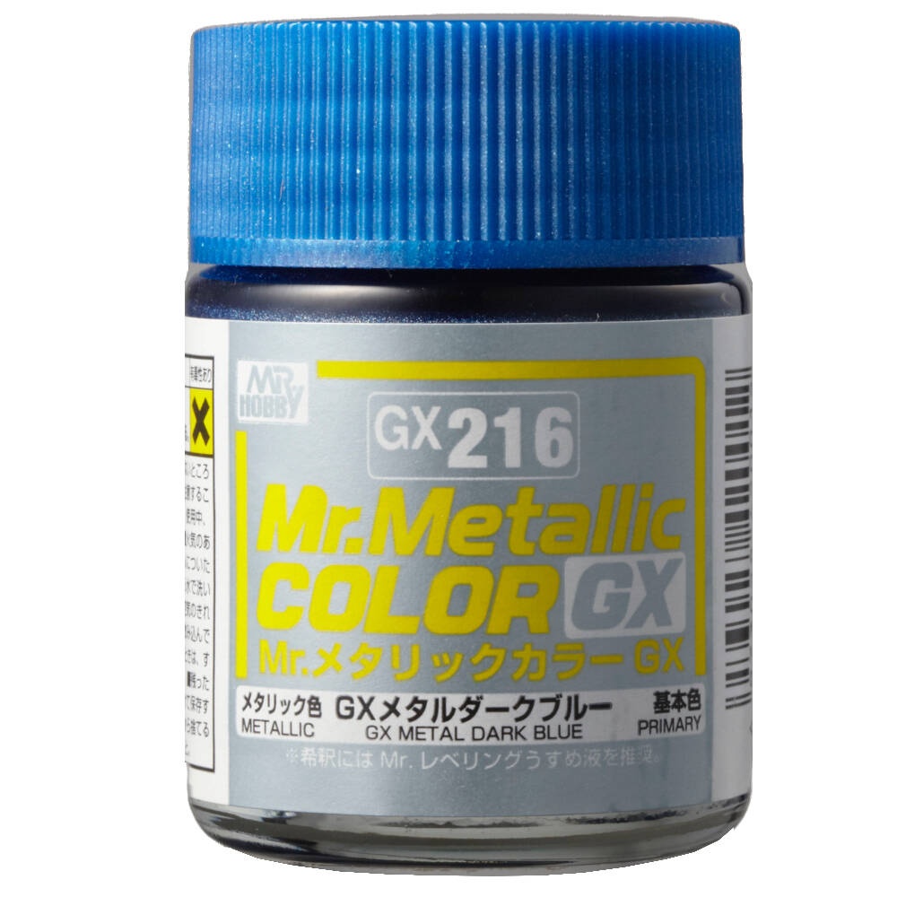 Zdjęcie główne produktu Mr. Hobby GX-216 GX Metal Dark Blue Mr. Metallic Color GX216