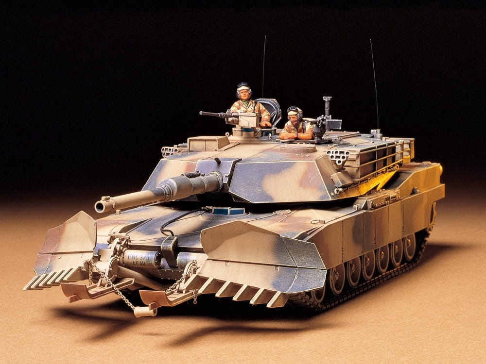 Zdjęcie dodatkowe produktu M1A1 Abrams with Mine Plow 1:35 Tamiya 35158