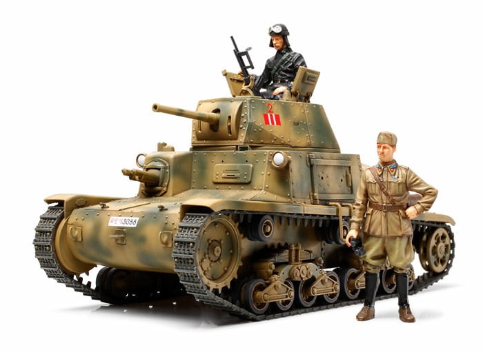 Zdjęcie główne produktu M13/40 Italian Medium Tank Carro Armato 1:35 Tamiya 35296