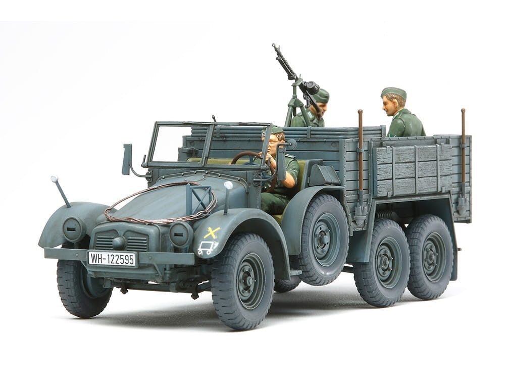 Zdjęcie główne produktu 6x4 Truck Krupp Protze (Kfz.70) Personnel Carrier 1:35 Tamiya 35317