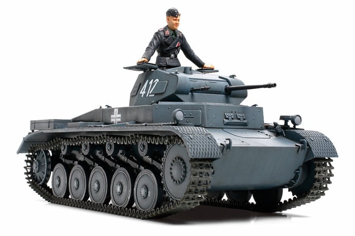 Zdjęcie dodatkowe produktu Panzerkampfwagen II Ausf.A/B/C (Sd.Kfz.121) 1:35 Tamiya 35292