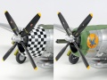 Zdjęcie dodatkowe produktu P-47D Thunderbolt (Bubbletop) 1:48 Tamiya 61090