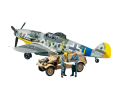 Zdjęcie główne produktu Messerschmitt Bf109 G-6 & Kubelwagen Type 82 Set 1:48 Tamiya 25204