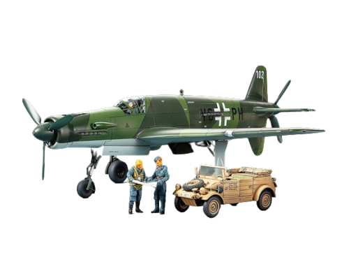 Dornier Do335A Pfeil & Kubelwagen Type 82 Set 1:48 Tamiya 25206