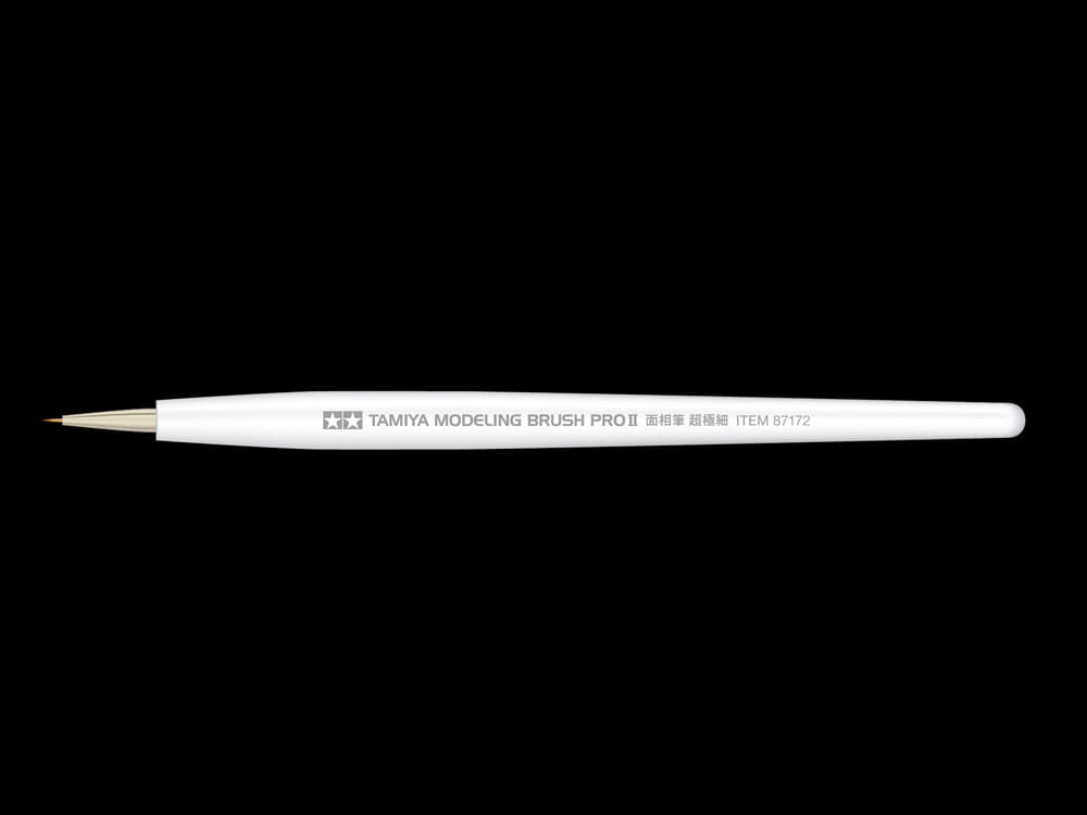 Zdjęcie dodatkowe produktu Modeling Brush PRO II Pointed Brush Ultra Fine Tamiya 87172