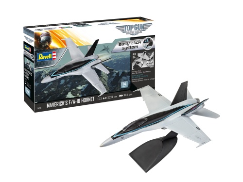 F/A-18 Hornet (Top Gun: Maverick) easy-click 1:72 Revell 04965