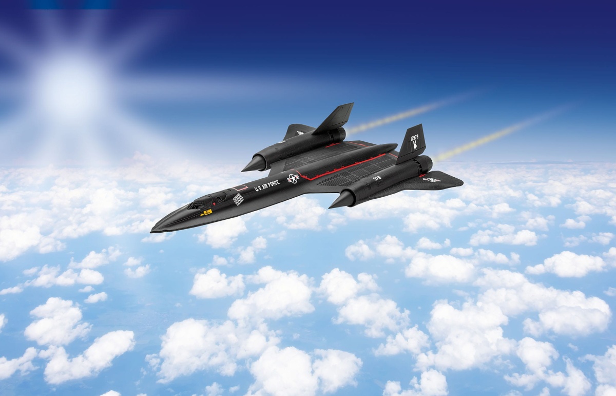 Zdjęcie dodatkowe produktu Lockheed SR-71 Blackbird easy-click-system 1:110 Revell 03652
