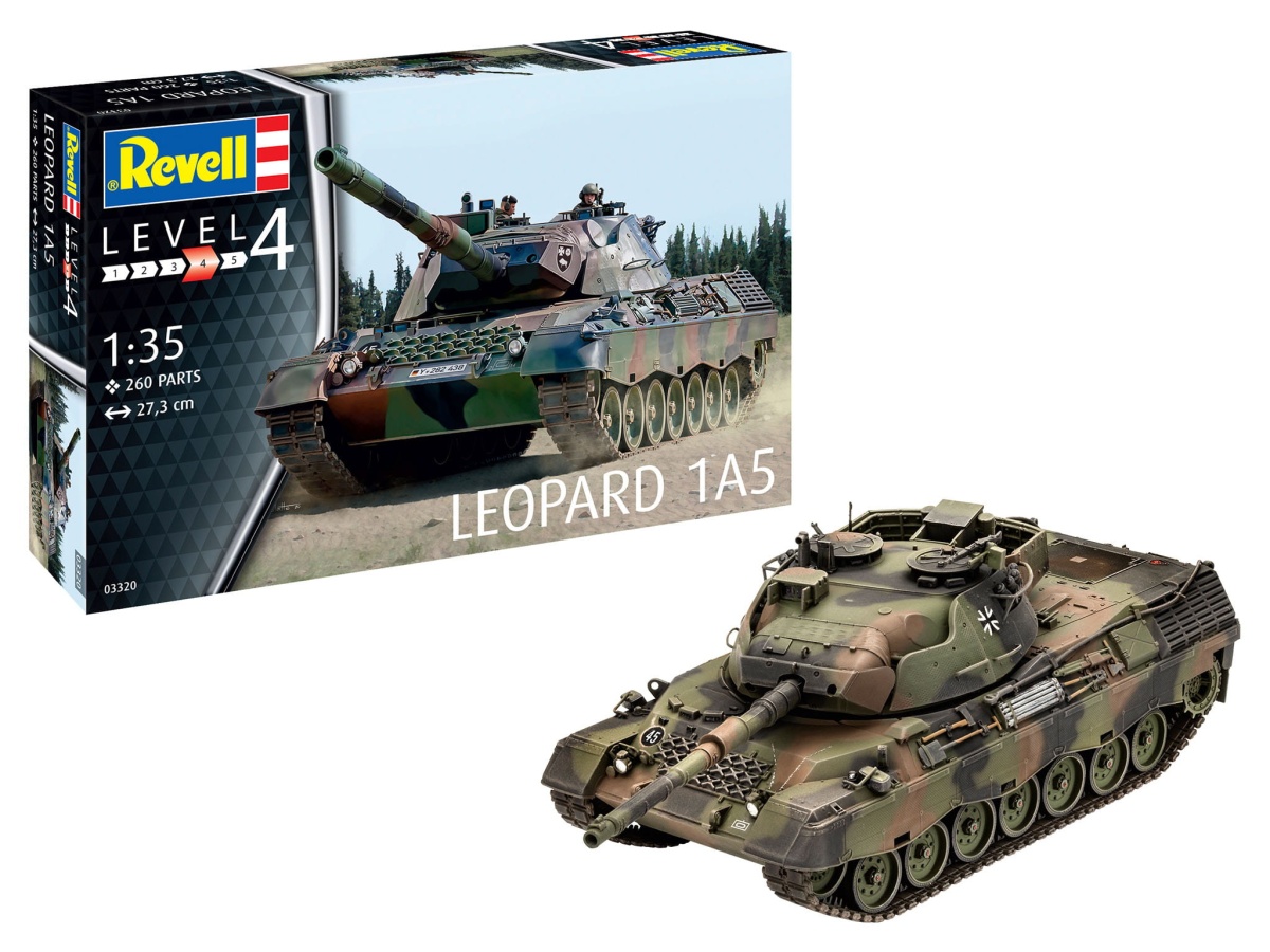 Zdjęcie główne produktu Leopard 1A5 1:35 Revell 03320