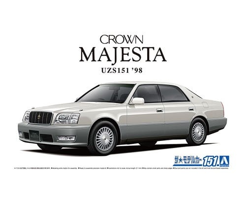 Toyota Crown Majesta C-Type \'98 UZS151 1:24 Aoshima 062197