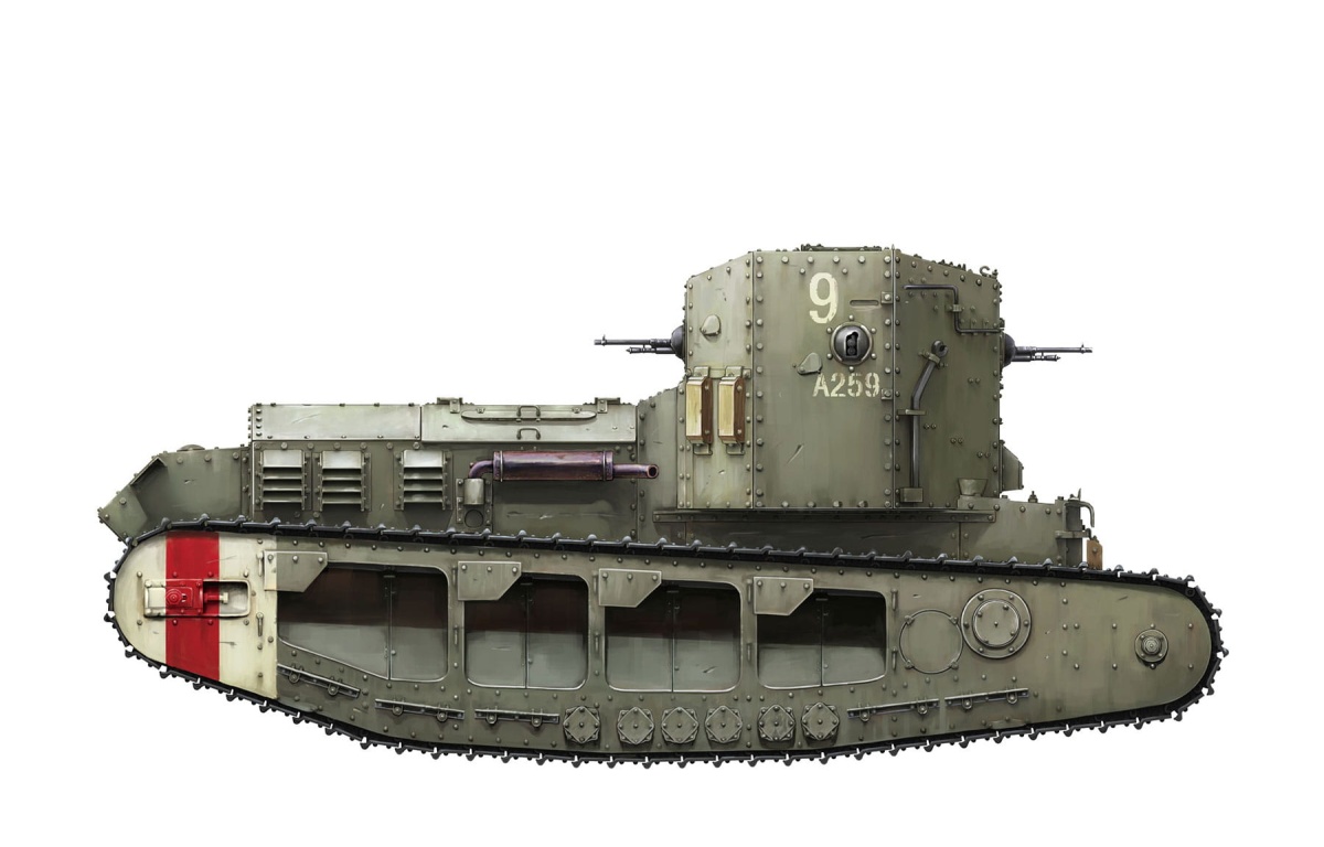 Zdjęcie dodatkowe produktu British Medium Tank Mk.A Whippet 1:35 Meng TS-021
