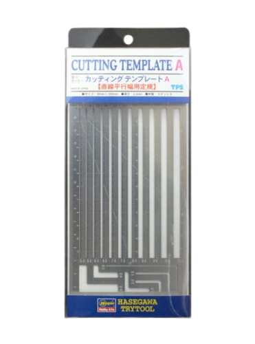 Modeling Template - Hasegawa TP5 Parallel Lines Cutting Template A
