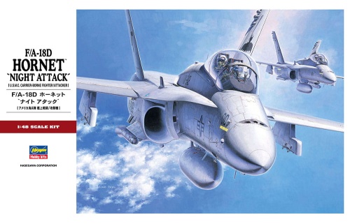 F/A-18D Hornet ``Night Attack'' 1:48 Hasegawa PT3