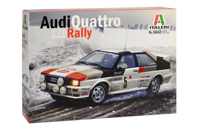 Zdjęcie główne produktu Audi Quattro (Rally) 1:24 Italeri 3642