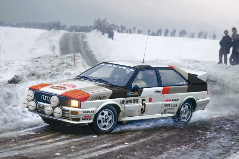 Zdjęcie dodatkowe produktu Audi Quattro (Rally) 1:24 Italeri 3642