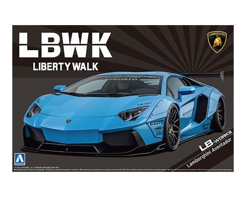 Lamborghini Aventador LB-WORKS Ver.1 1:24 Aoshima 059890