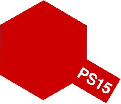 Tamiya 86015 PS-15 Metallic Red 100ml spray PS15