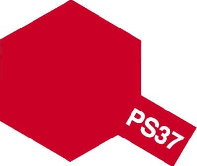 Tamiya 86037 PS-37 Translucent Red 100ml spray PS37
