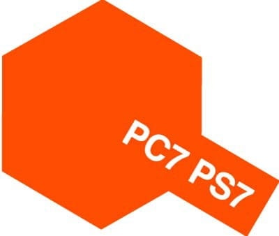 Zdjęcie główne produktu Tamiya 86007 PS-7 Orange 100ml spray PS7