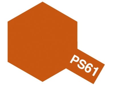 Zdjęcie główne produktu Tamiya 86061 PS-61 Metallic Orange 100ml spray PS61