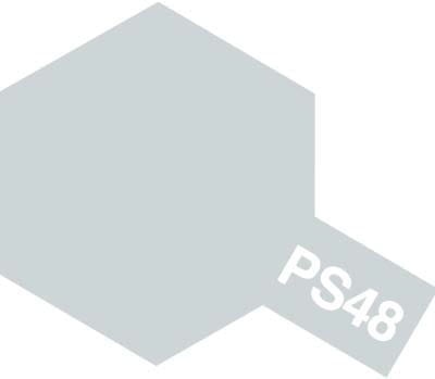 Tamiya 86048 PS-48 Semi-gloss silver anodized aluminum 100ml spray PS48