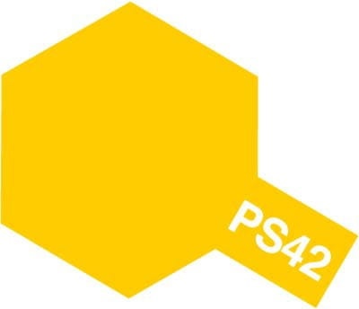 Tamiya 86042 PS-42 Translucent Yellow 100ml spray PS42